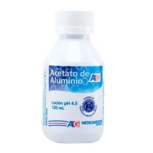 Acetato de aluminio locion x 120 ml lafrancol