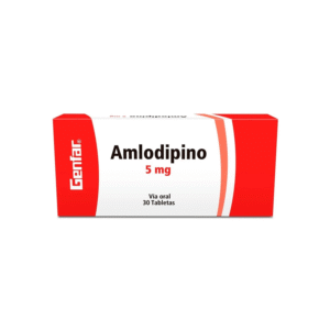 Amlodipino 5 mg x 30 tabs genfar