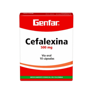 Genfar cefalexina 500mg caja x 10 capsulas via oral componente activo: cefalexina registro sanitario: 2021m 010172 r2 ¡no ...