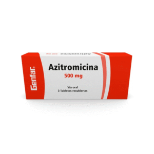 Azitromicina 500 mg x 3 tabs genfar