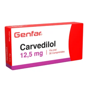 Carvedilol 12.5 mg tableta genfar