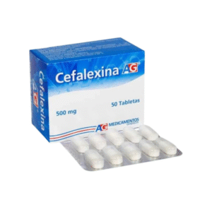 Cefalexina 500 mg x 50 tabs lafrancol ag
