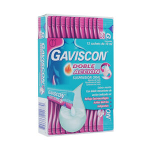 Gaviscon doble accion 10 ml x 12 sobres reckitt otc