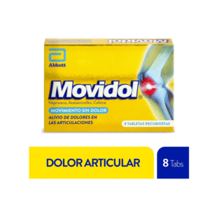 Movidol (naproxeno + acetaminofen + cafeina) x 10 tabs lafrancol
