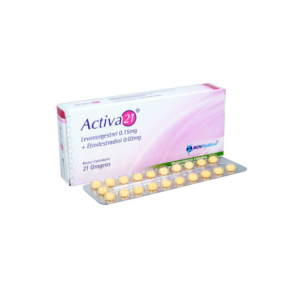 Activa 21 (levonorgestrel 0.15mg etinilestradiol 0.03mg ) x 21 tabs bcn