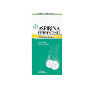 Aspirina eferv 500 mg x 50 tabs bayer
