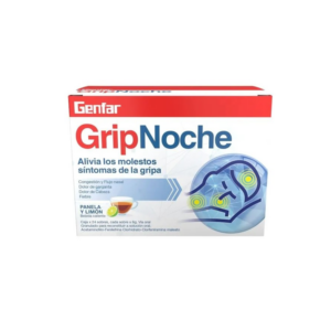 Grip noche genfar panela limon x 24 sobres